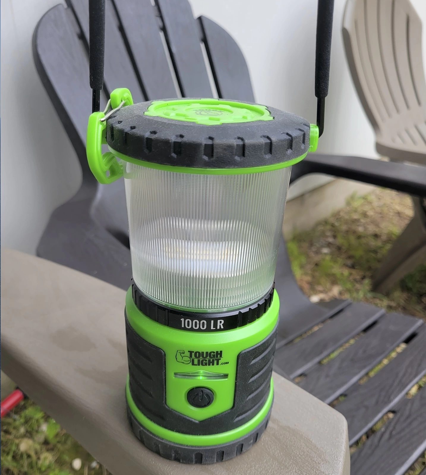 Tough Light 1000-LR Rechargeable LED Lantern (Green)